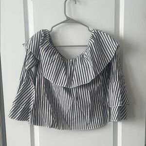 Altar’d State Ruffle Off-Shoulder Top